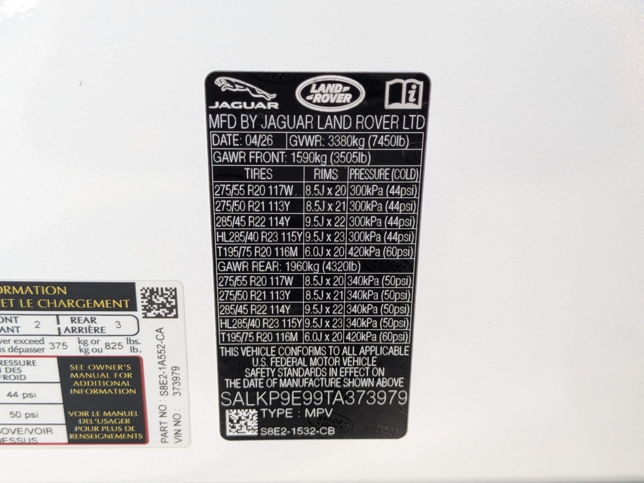 New 2026 Land Rover Range Rover SE AWD/4WD image 36
