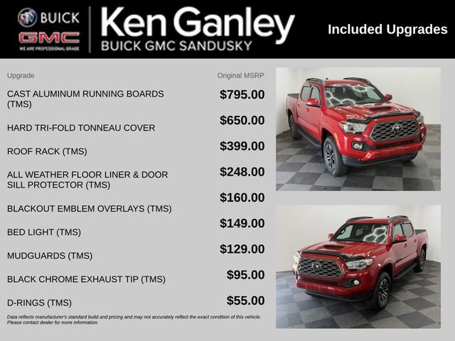 Used 2022 Toyota Tacoma TRD Sport AWD/4WD image 3