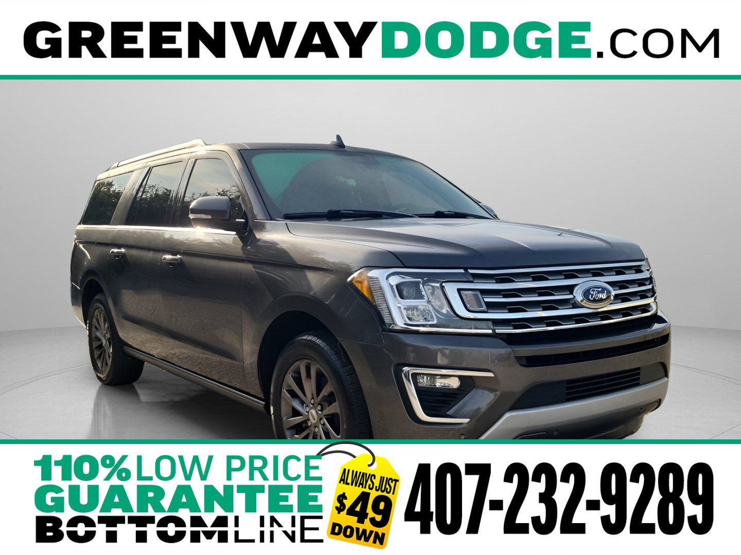 Used 2020 Ford Expedition Max Limited w/ Equipment Group 301A image 1