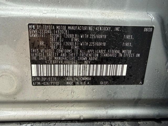 Used 2020 Toyota RAV4 XSE AWD/4WD image 16