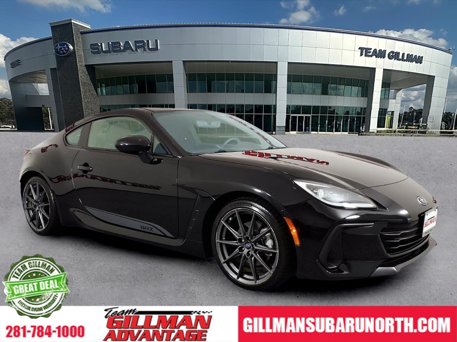 Certified 2023 Subaru BRZ Limited w/ Popular Package #1 RWD image 1