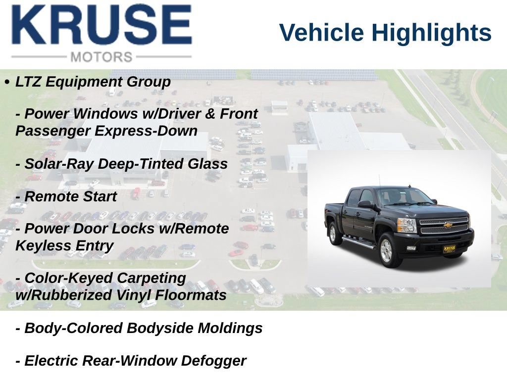Used 2013 Chevrolet Silverado 1500 LTZ w/ Suspension Package, Off-Road AWD/4WD image 10