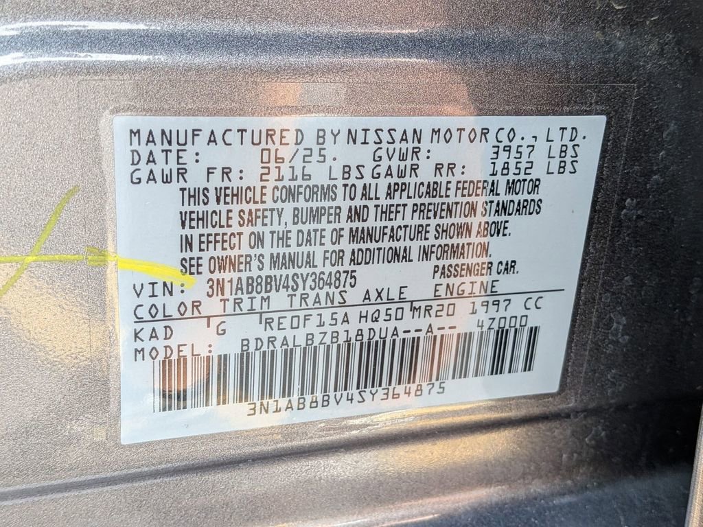 Used 2025 Nissan Sentra S FWD image 27