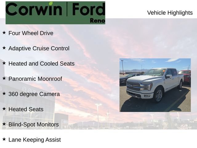 Used 2024 Ford F150 Platinum w/ Equipment Group 703A Plus AWD/4WD image 6