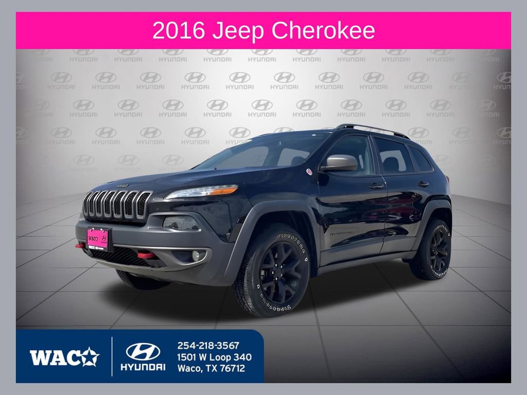 Used 2016 Jeep Cherokee Trailhawk w/ Trailer Tow Group image 1