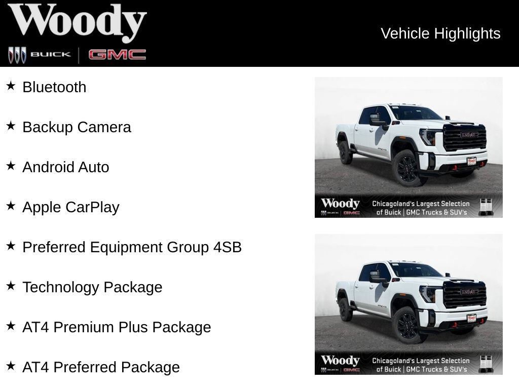 New 2026 GMC Sierra 2500 AT4 w/ AT4 Premium Plus Package AWD/4WD image 3