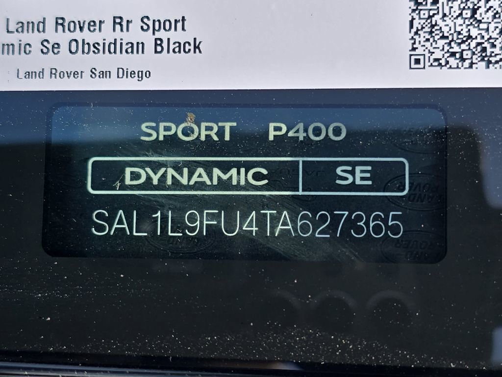 New 2026 Land Rover Range Rover Sport Dynamic SE AWD/4WD image 37