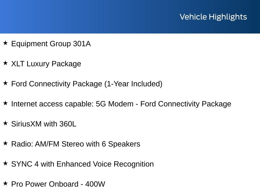 New 2026 Ford Maverick XLT w/ Equipment Group 301A AWD/4WD image 3