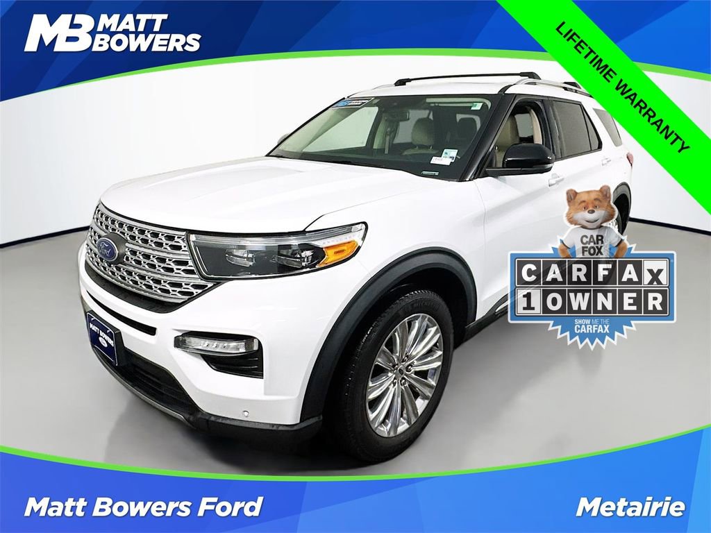 Used 2022 Ford Explorer Limited w/ Hybrid Equipment Group 310A image 1
