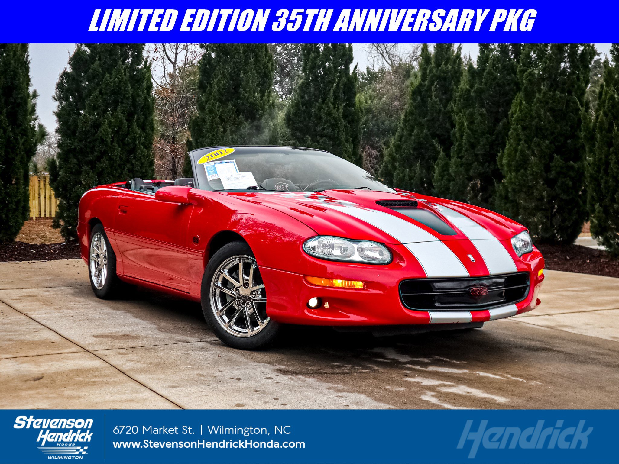 Used 2002 Chevrolet Camaro Z28 w/ SS Performance/Appearance Pkg