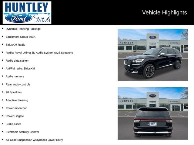 Used 2020 Lincoln Aviator Black Label w/ Dynamic Handling Package AWD/4WD image 2