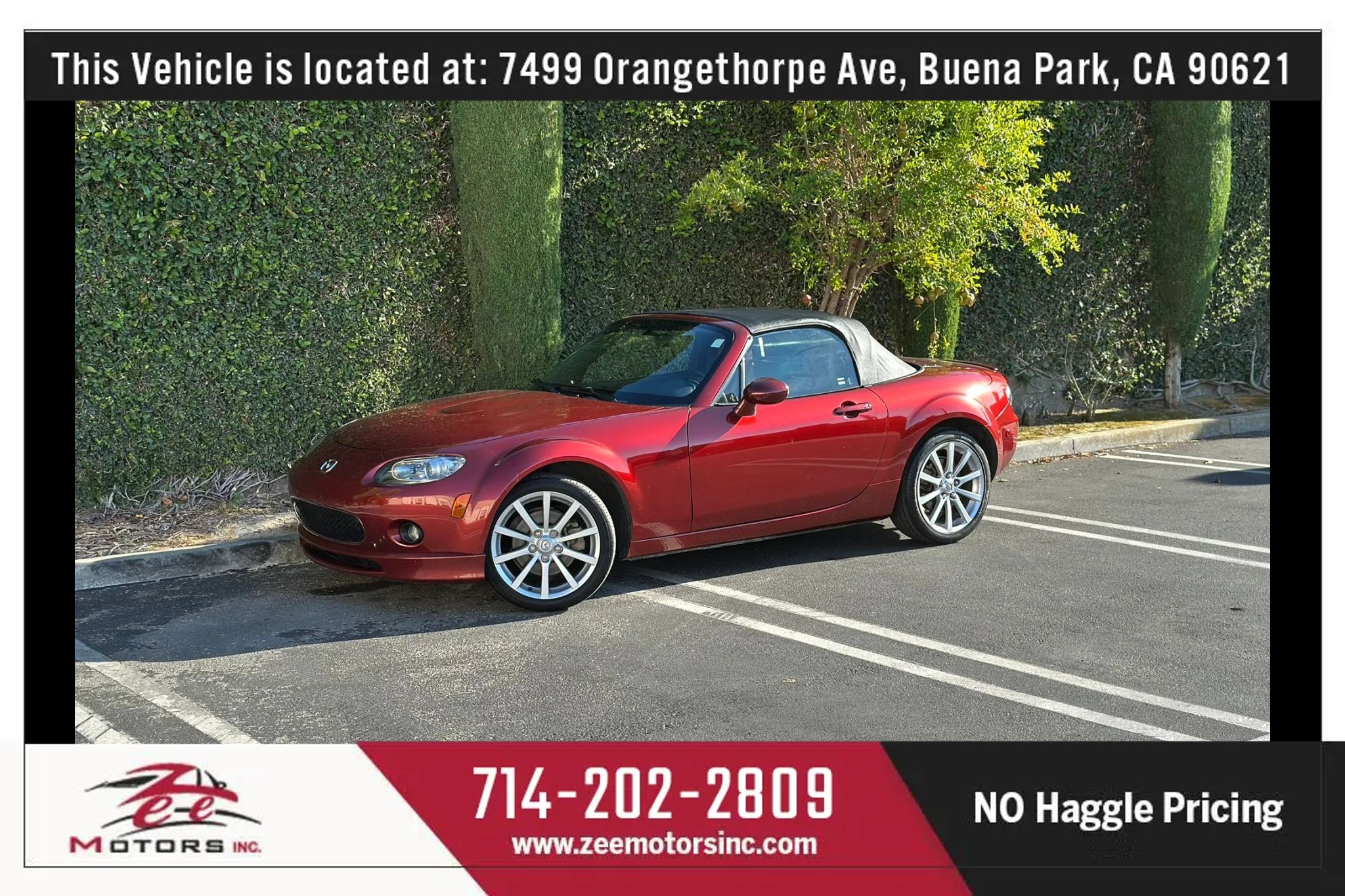 Used 2007 MAZDA MX-5 Miata Grand Touring w/ Premium Pkg RWD image 44