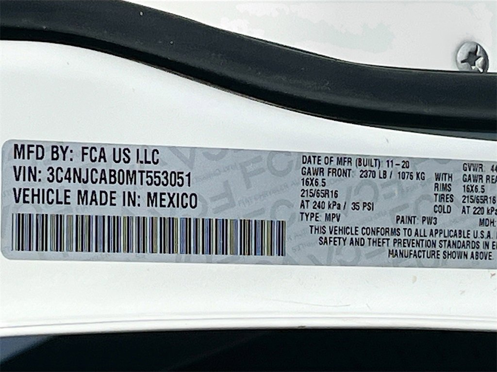 Used 2021 Jeep Compass Sport w/ Cold Weather Group image 31