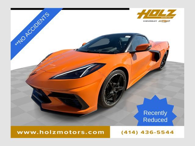 Certified 2023 Chevrolet Corvette Stingray Preferred Conv w/ Battery Protection Package image 1
