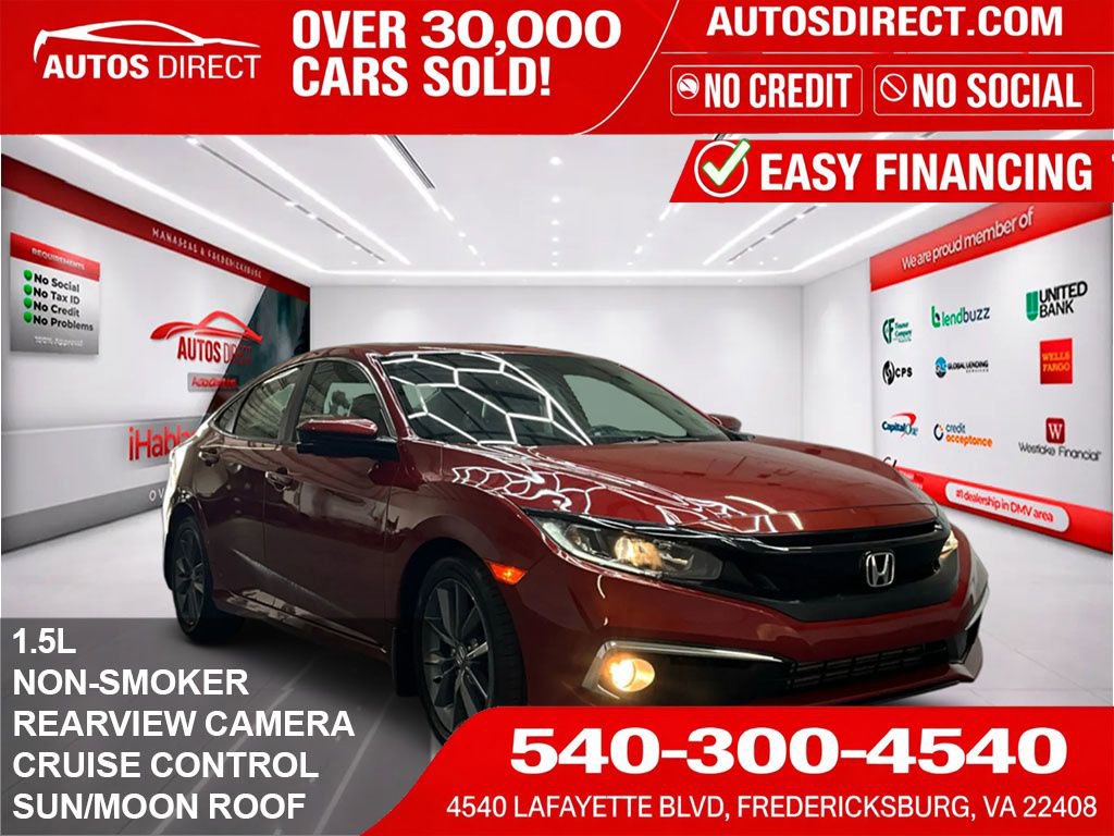 Used 2020 Honda Civic EX-L image 1