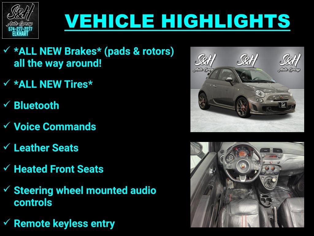 Used 2013 FIAT 500 Abarth w/ Comfort/Convenience Group FWD image 3