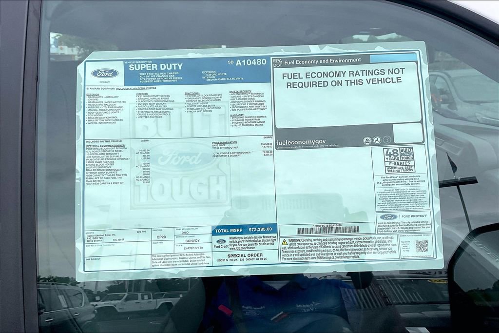 New 2025 Ford F550 2WD Regular Cab Super Duty image 14