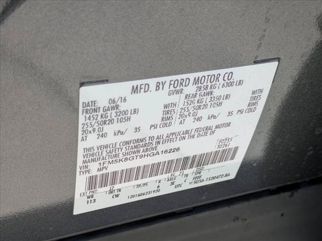 Used 2017 Ford Explorer Sport AWD/4WD image 27