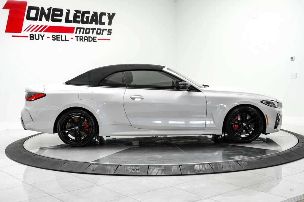 Used 2021 BMW 430i Convertible w/ M Sport Package RWD image 12