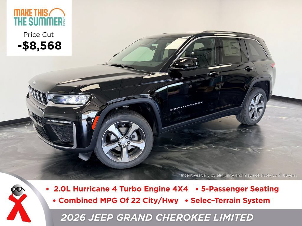 New 2026 Jeep Grand Cherokee Limited