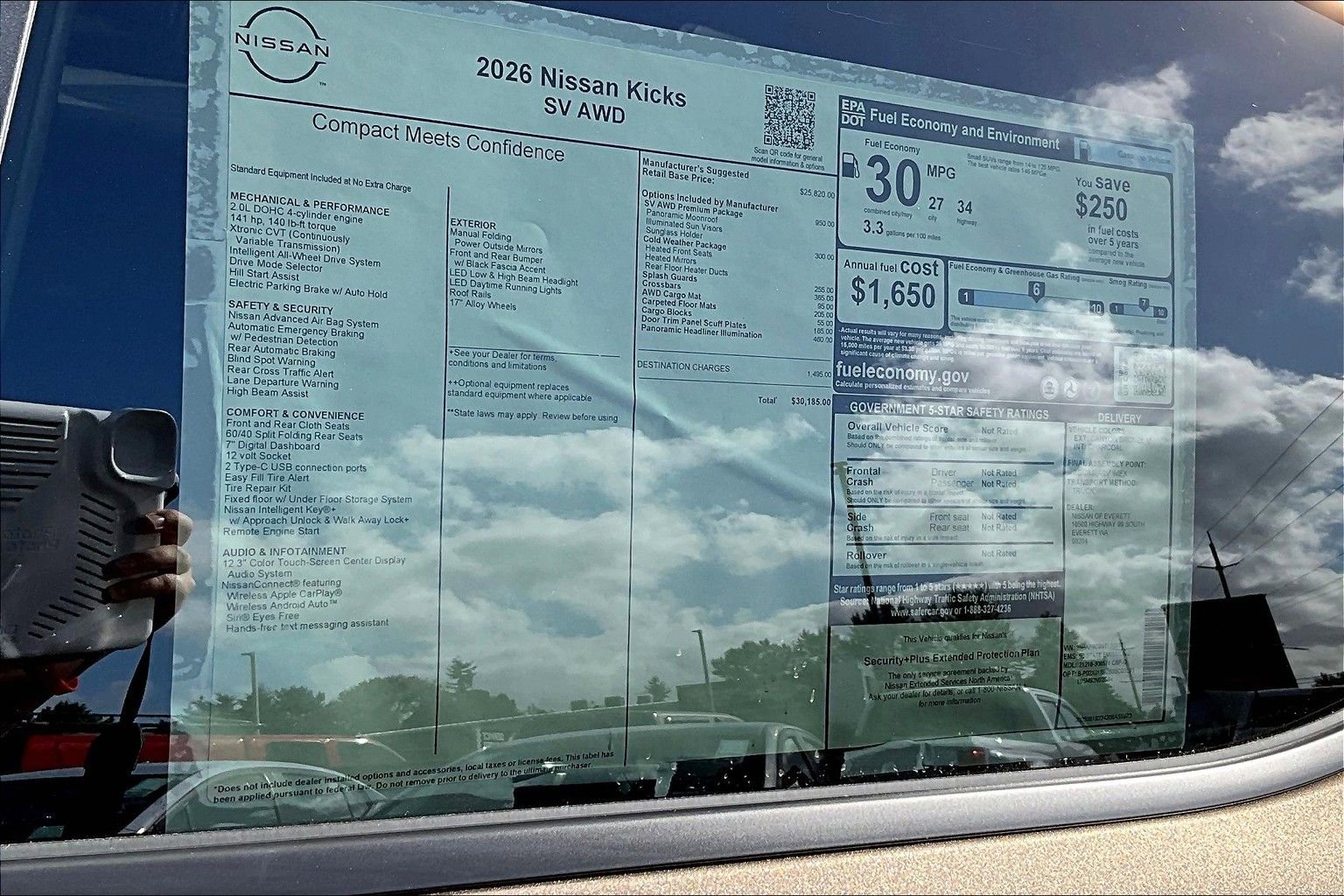 New 2026 Nissan Kicks SV w/ SV Premium Package image 14