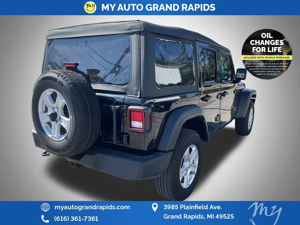 Used 2022 Jeep Wrangler Unlimited Sport image 4