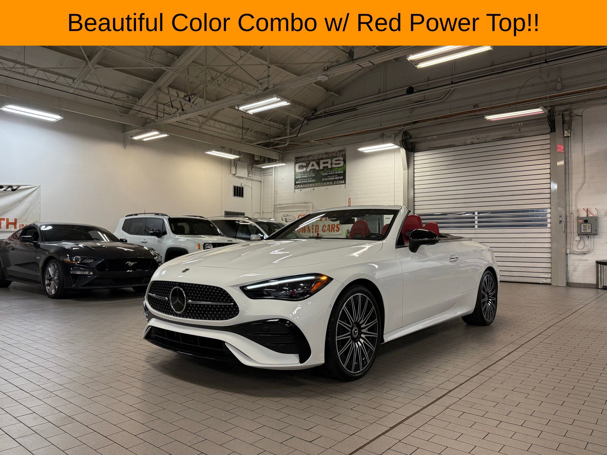 Used 2024 Mercedes-Benz CLE 450 4MATIC Cabriolet image 1