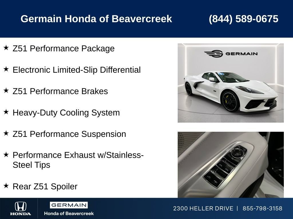 Used 2023 Chevrolet Corvette Stingray Premium Conv w/ Z51 Performance Package image 35