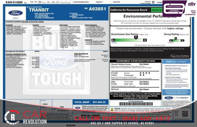 Used 2022 Ford Transit 250 148 High Roof AWD image 15
