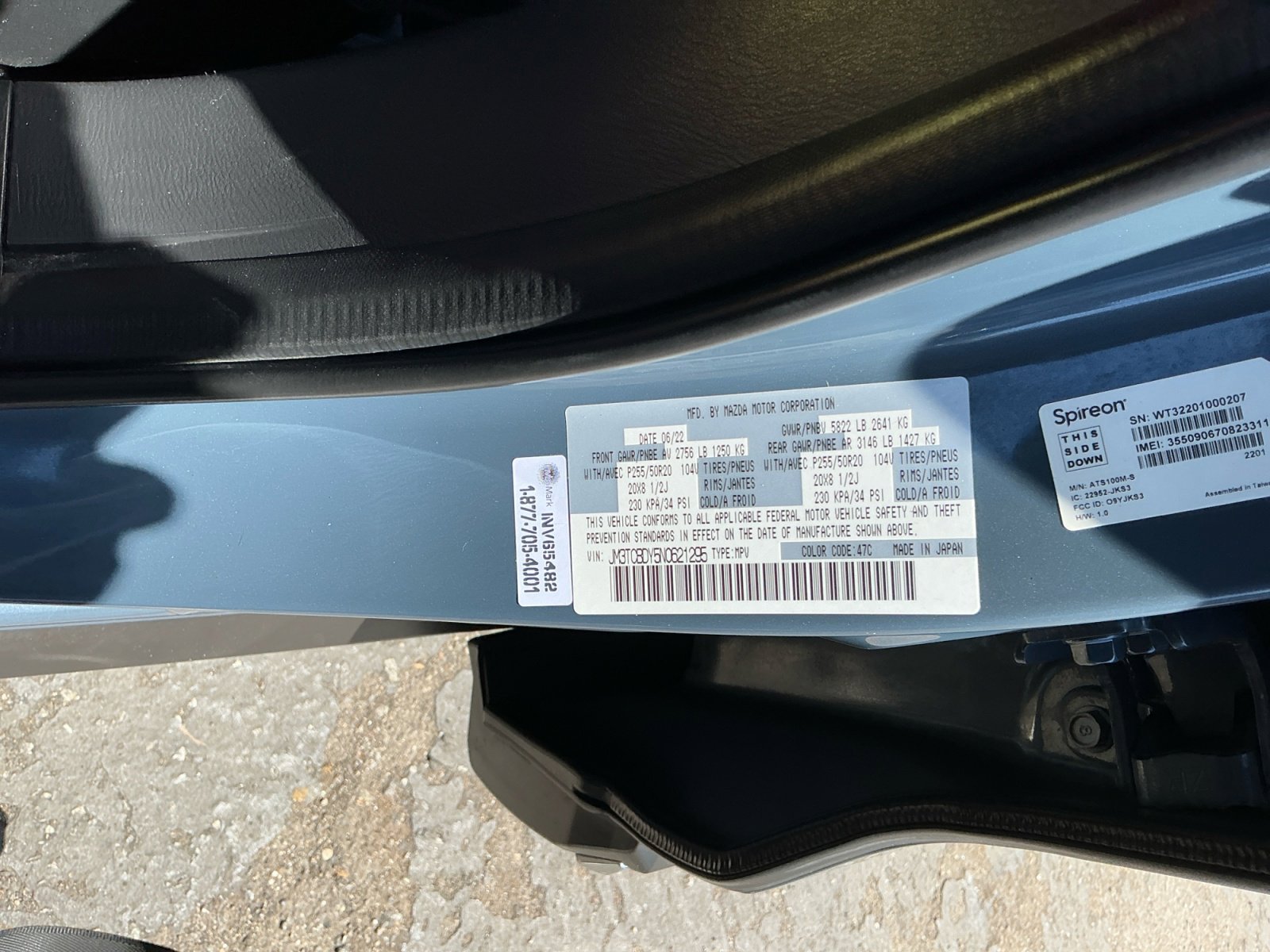 Used 2022 MAZDA CX-9 Carbon Edition AWD/4WD image 27