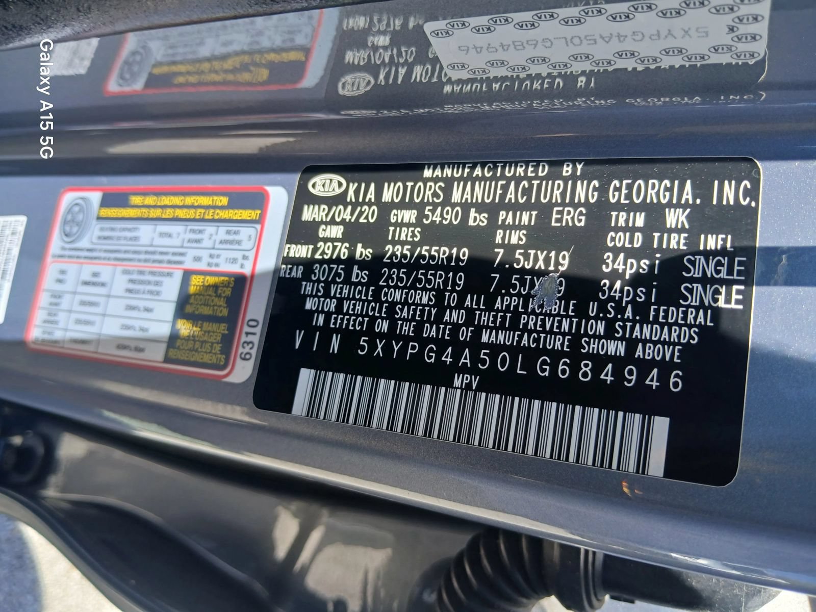 Used 2020 Kia Sorento S FWD image 14