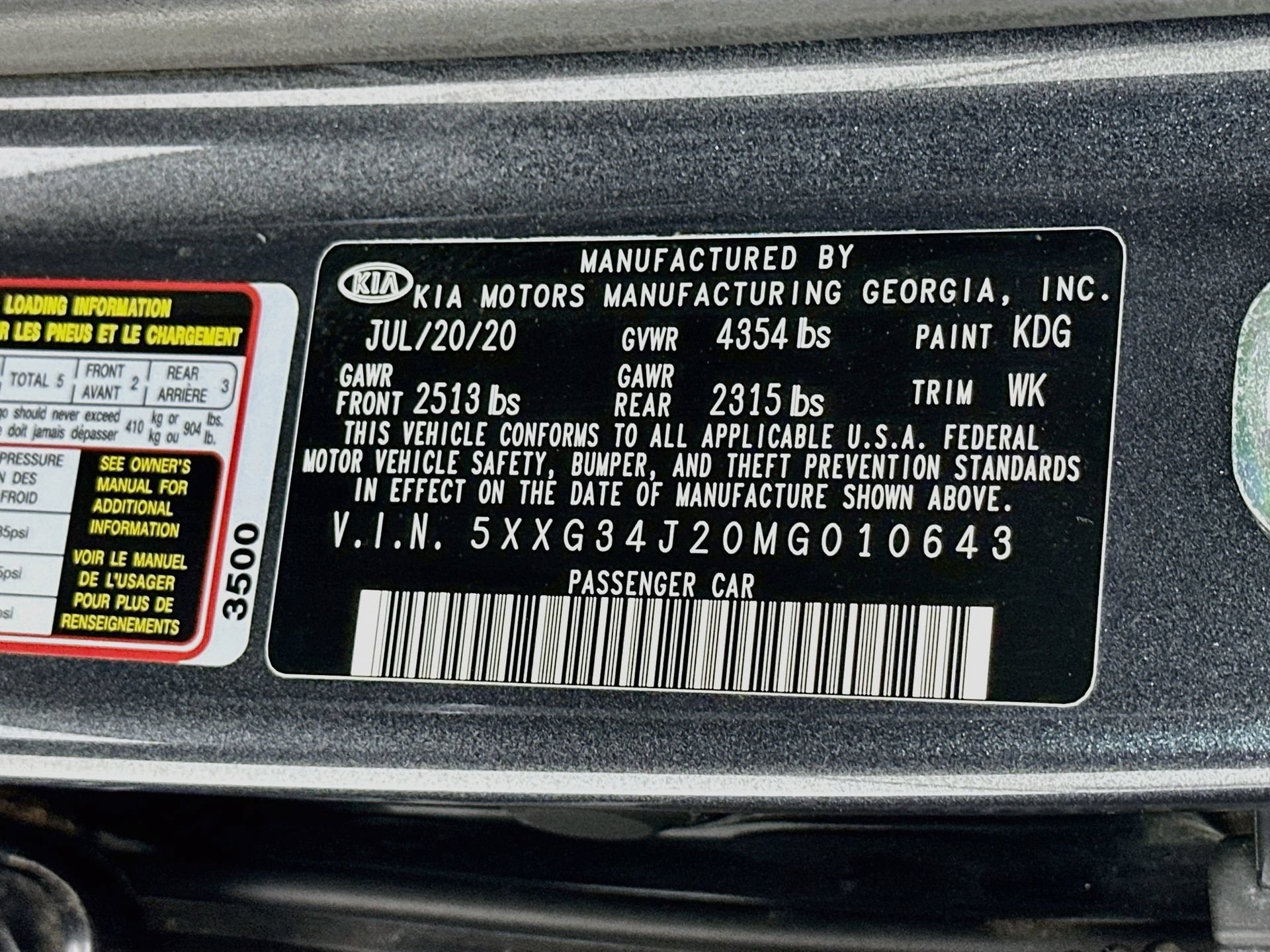 Used 2021 Kia K5 EX FWD image 31