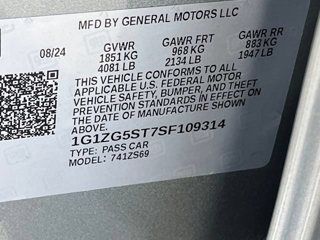 Used 2025 Chevrolet Malibu RS FWD image 32