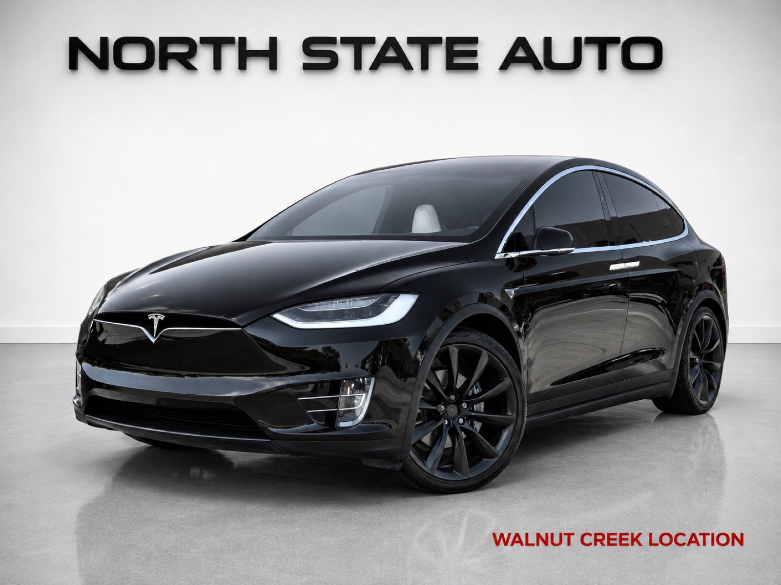 Used 2018 Tesla Model X 75D AWD/4WD image 1