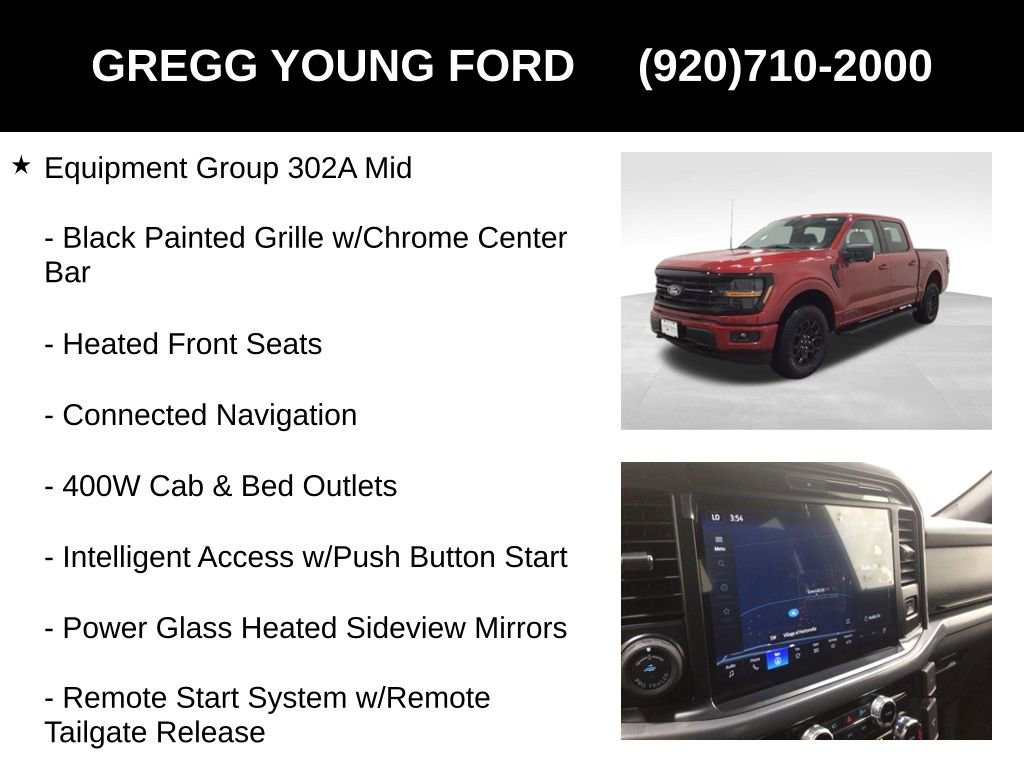 New 2025 Ford F150 XLT w/ Equipment Group 302A MID image 19