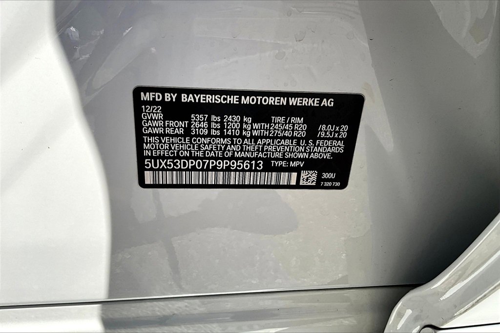 Used 2023 BMW X3 xDrive30i w/ M Sport Package image 16