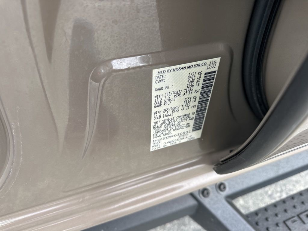 Used 2023 Nissan Frontier PRO-4X w/ Technology Package image 37