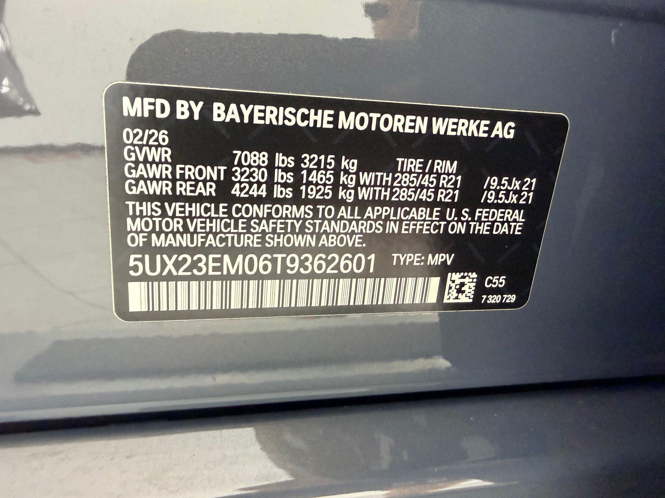 Certified 2026 BMW X7 xDrive40i AWD/4WD image 25