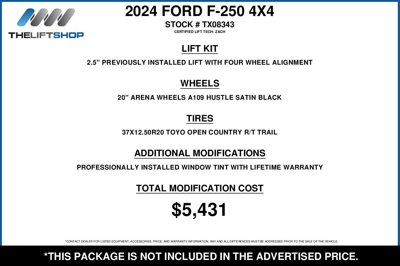 Used 2024 Ford F250 Limited w/ FX4 Off-Road Package image 2