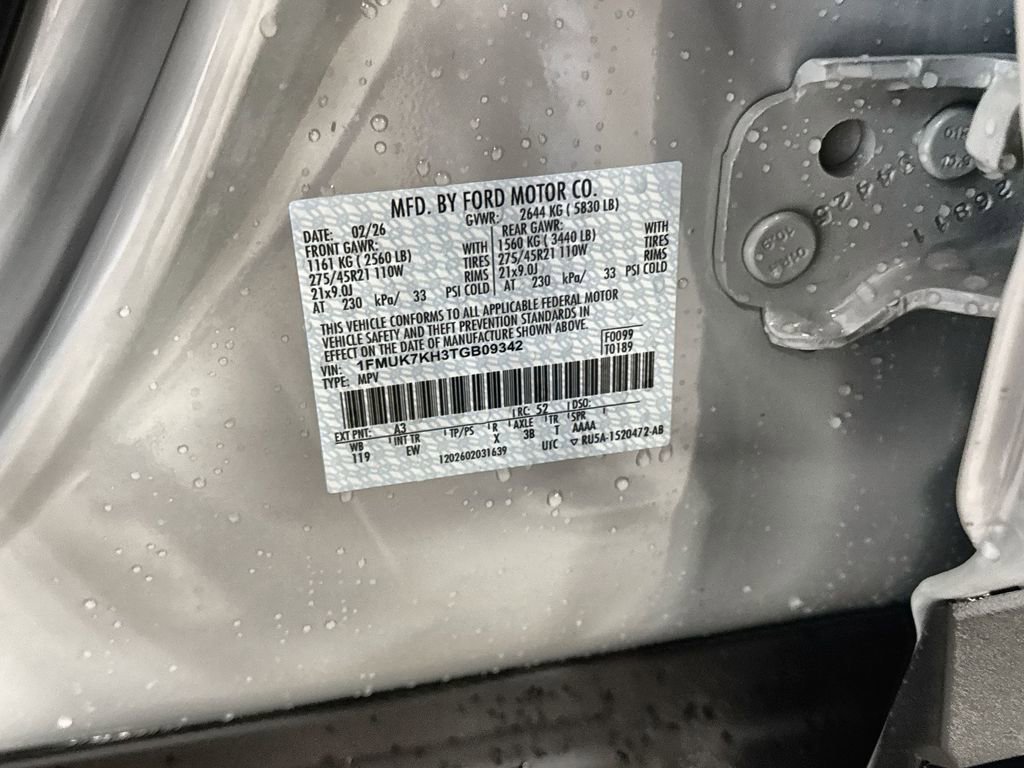 New 2026 Ford Explorer ST-Line w/ ST-Line Street Pack image 34