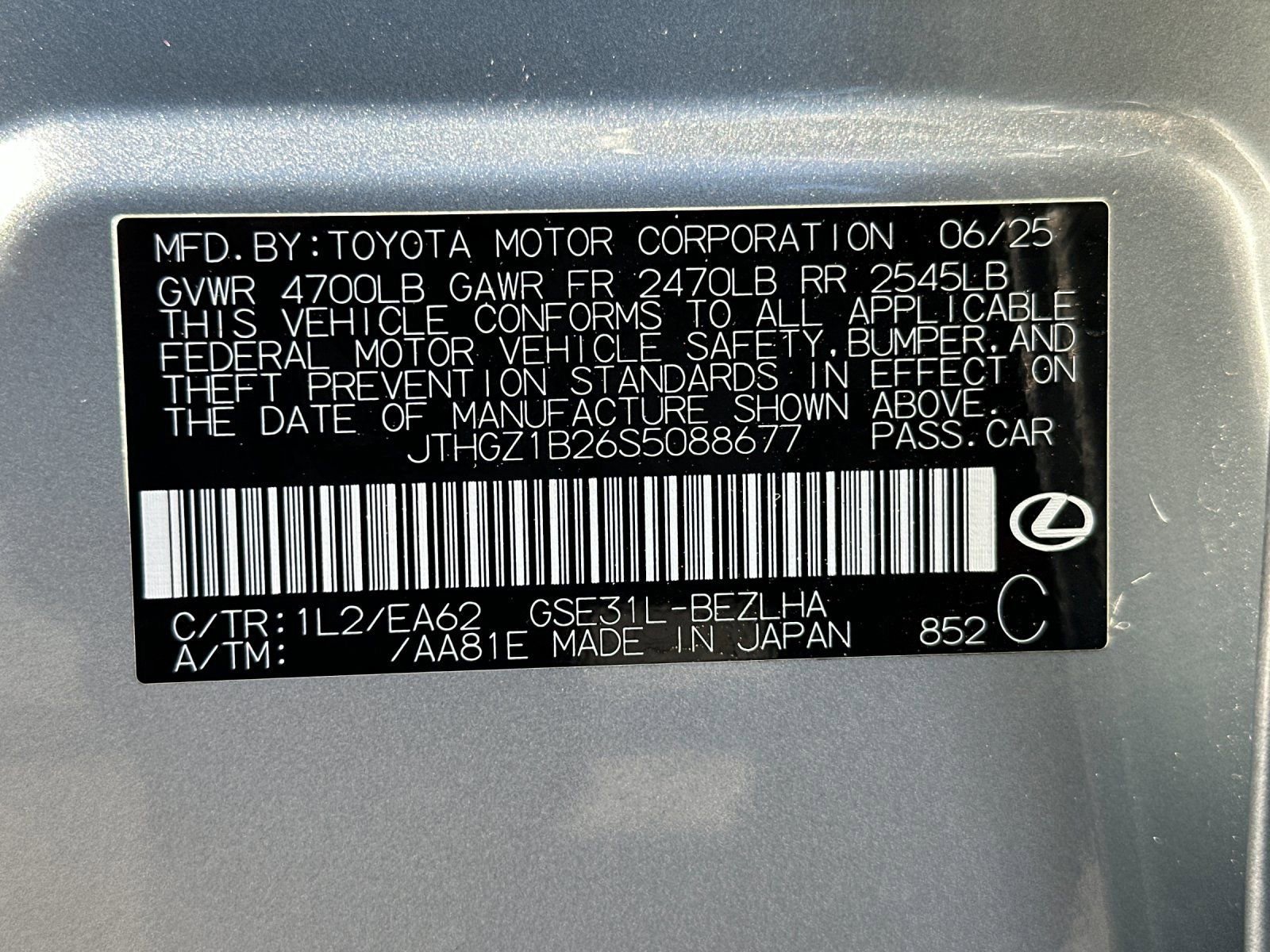 Used 2025 Lexus IS 350 F Sport w/ Accessory Package image 34