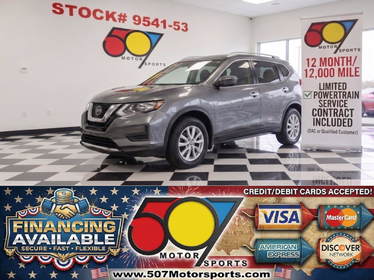 Used 2018 Nissan Rogue SV AWD/4WD image 1