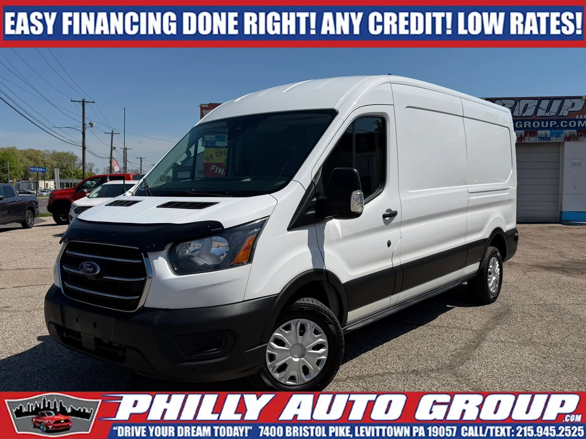 Used 2020 Ford Transit 250 Medium Roof w/ Load Area Protection Package RWD image 3