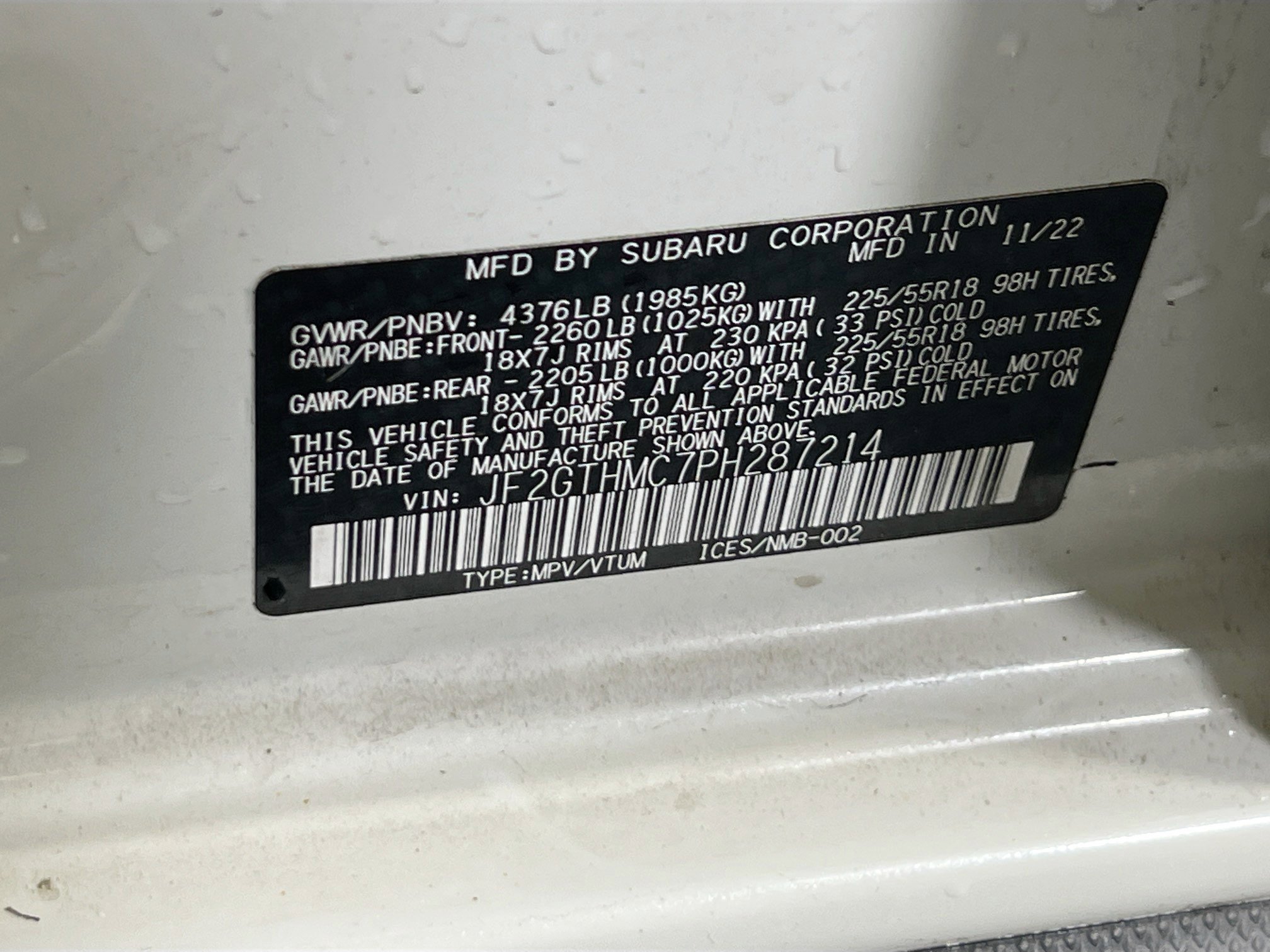 Used 2023 Subaru Crosstrek 2.5i Limited w/ Moonroof Package image 31