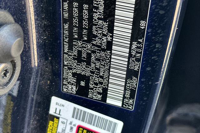 Certified 2022 Toyota Highlander XLE image 35