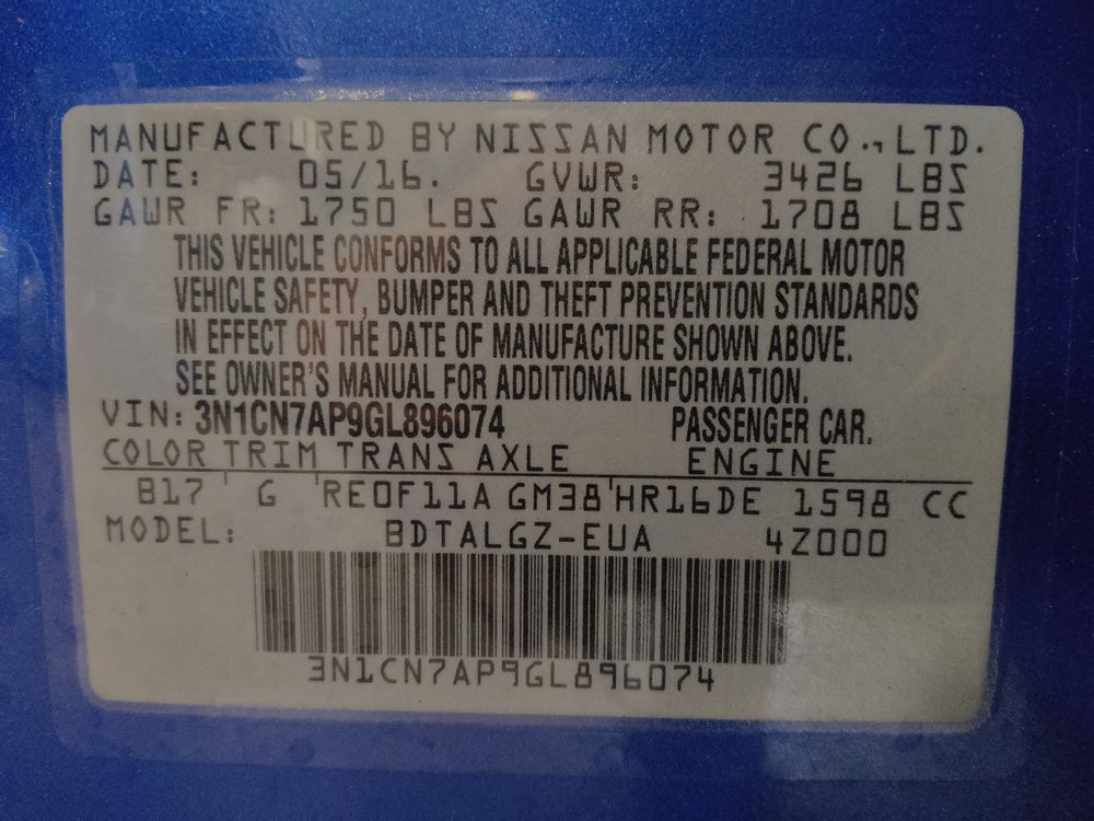 Used 2016 Nissan Versa SL image 33