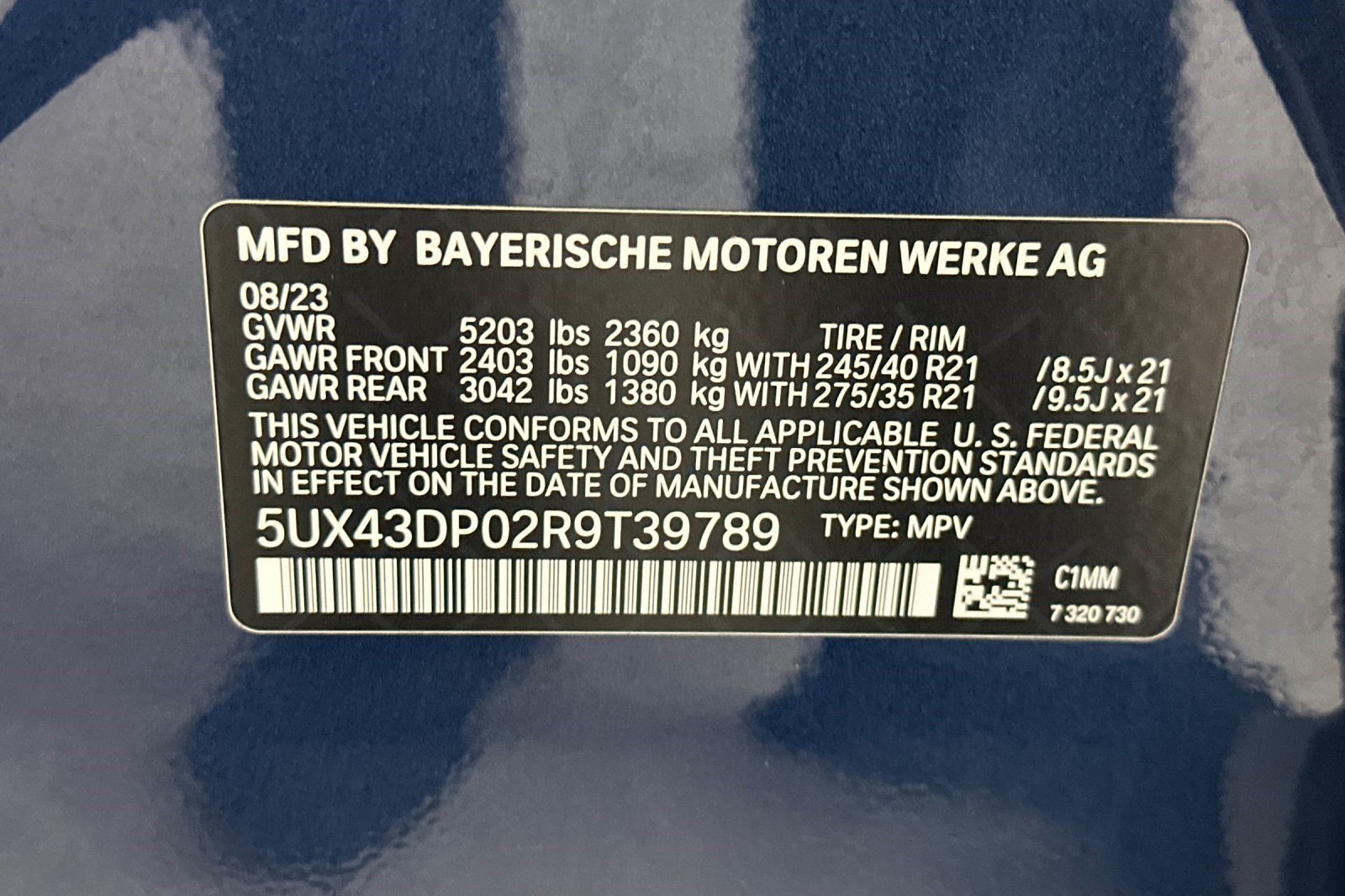 Certified 2024 BMW X3 sDrive30i w/ Premium Package RWD image 21