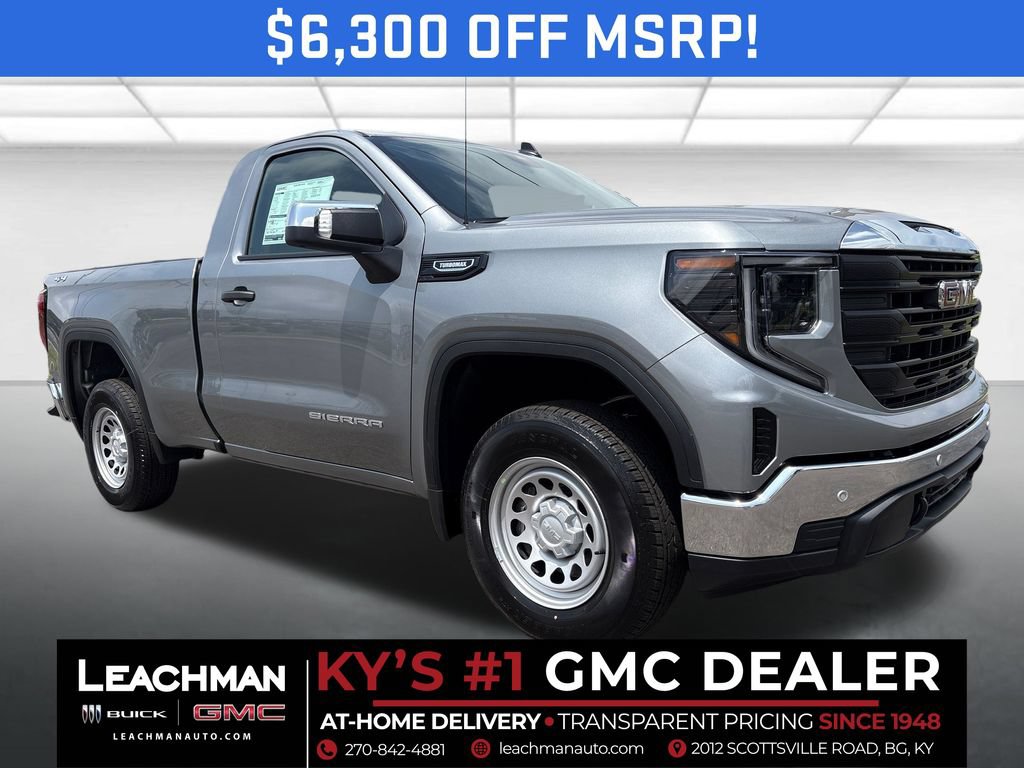 New 2026 GMC Sierra 1500 4x4 Regular Cab Pro w/ Pro Value Package