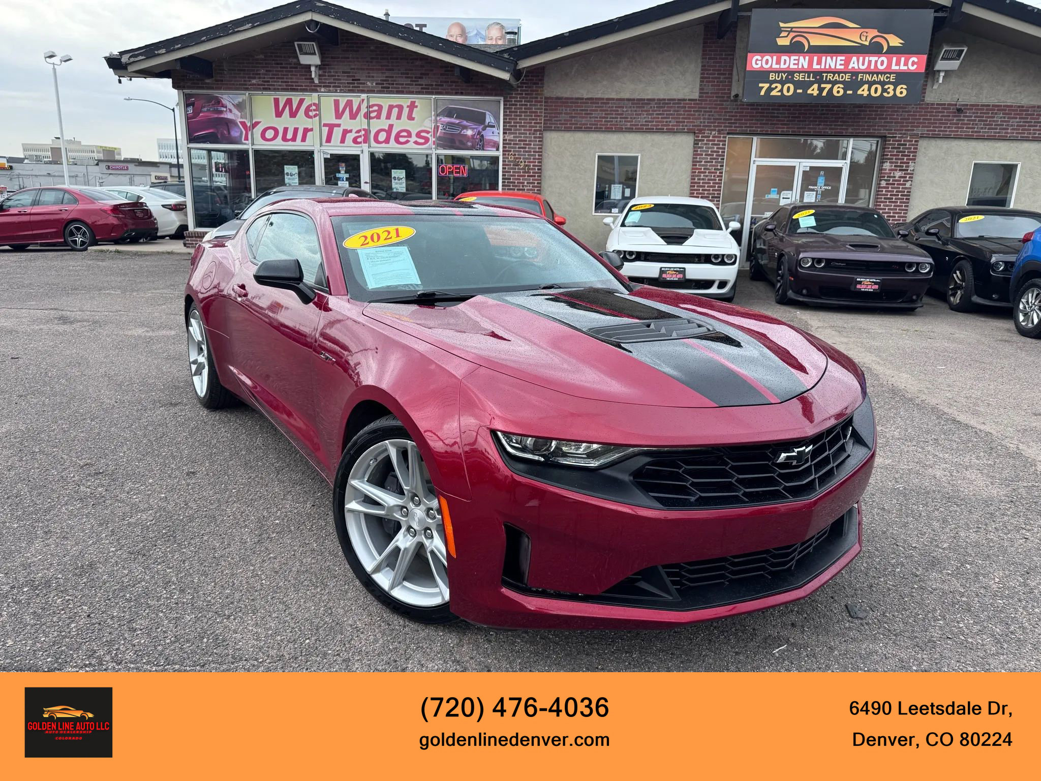 Used 2021 Chevrolet Camaro LT w/ RS Package