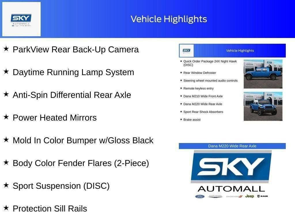 New 2025 Jeep Gladiator Sport image 41